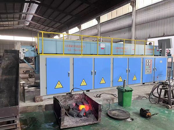 1100KW透热炉客户现场