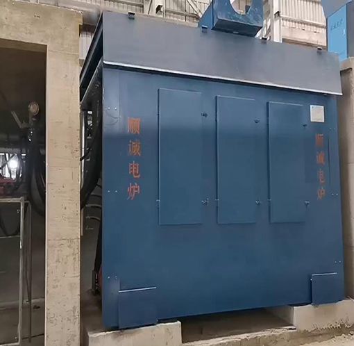 10吨钢壳炉
